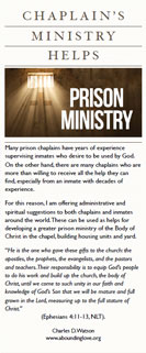 Chaplain's Ministry Helps